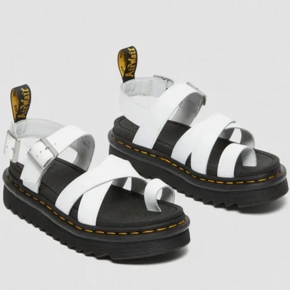 NWT Dr. Martens Size 9 White Avry Hydro Sandals - Picture 2 of 9